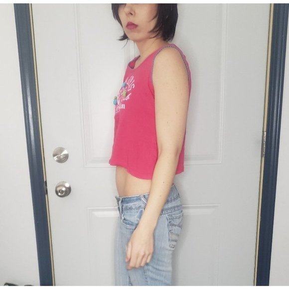 Y2K‎ Mudd Girls Pink Tank Top - Picture 2 of 4